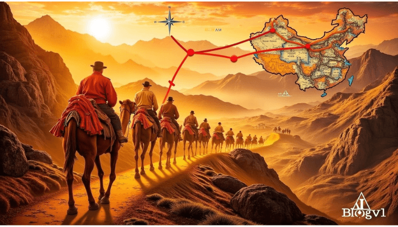 Exploradores da China mapearam rotas da seda